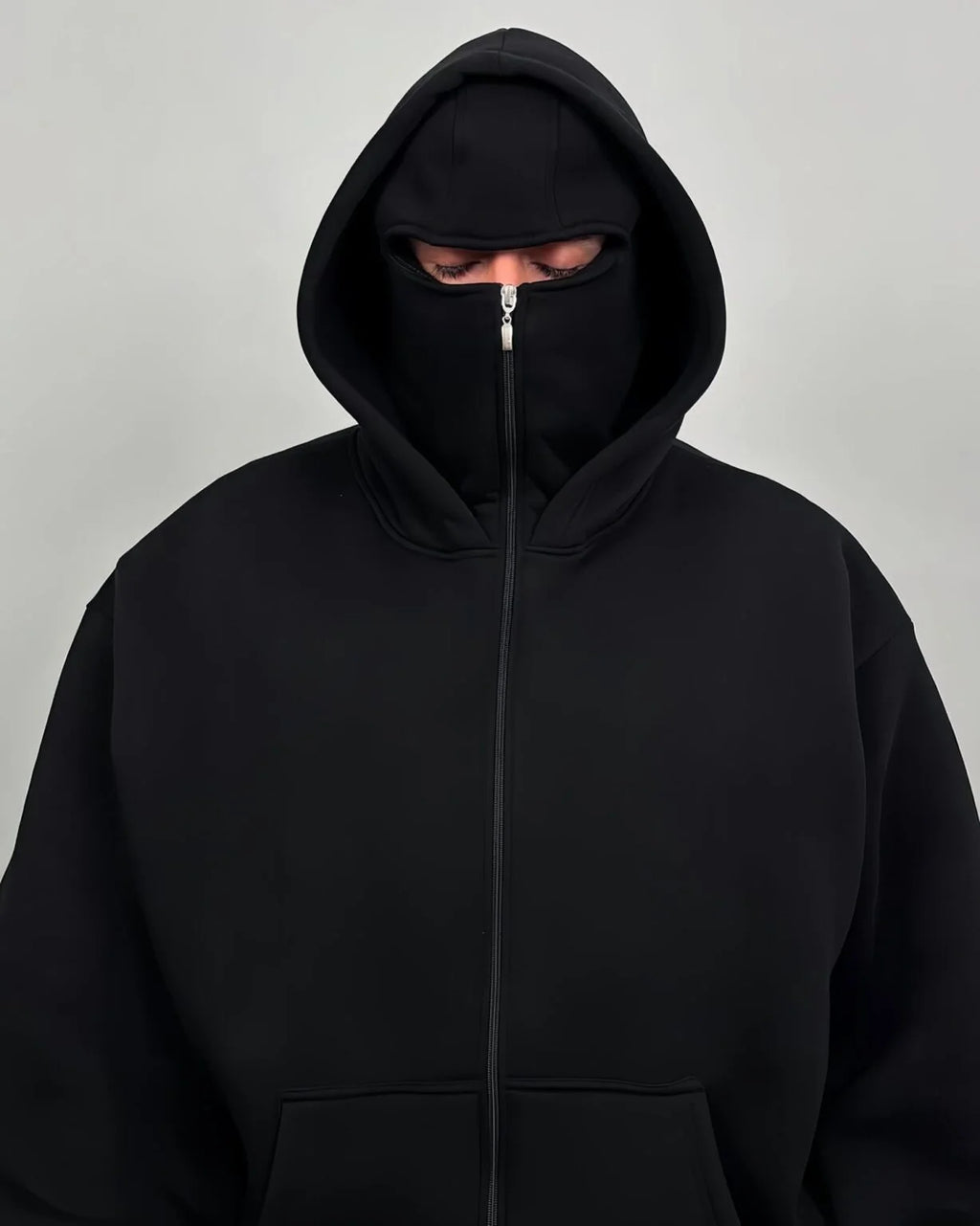 Balaclava Hoodie Zipper