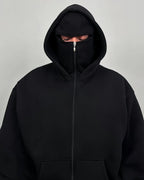 Balaclava Hoodie Zipper