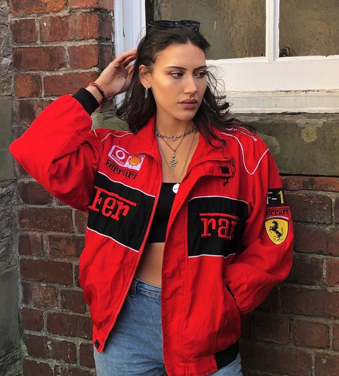Ferrari F1 Red Racer Jacket –Warmsouls - Warmsouls