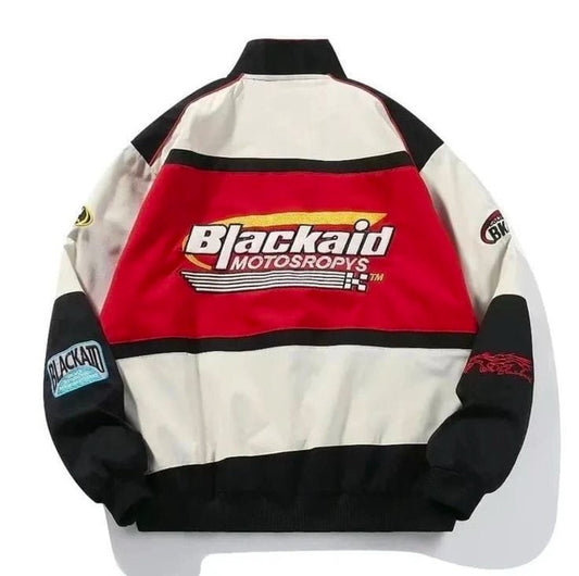 Red BlackAir Racer Jacket | Motorsport Fashion & Style - Warmsouls