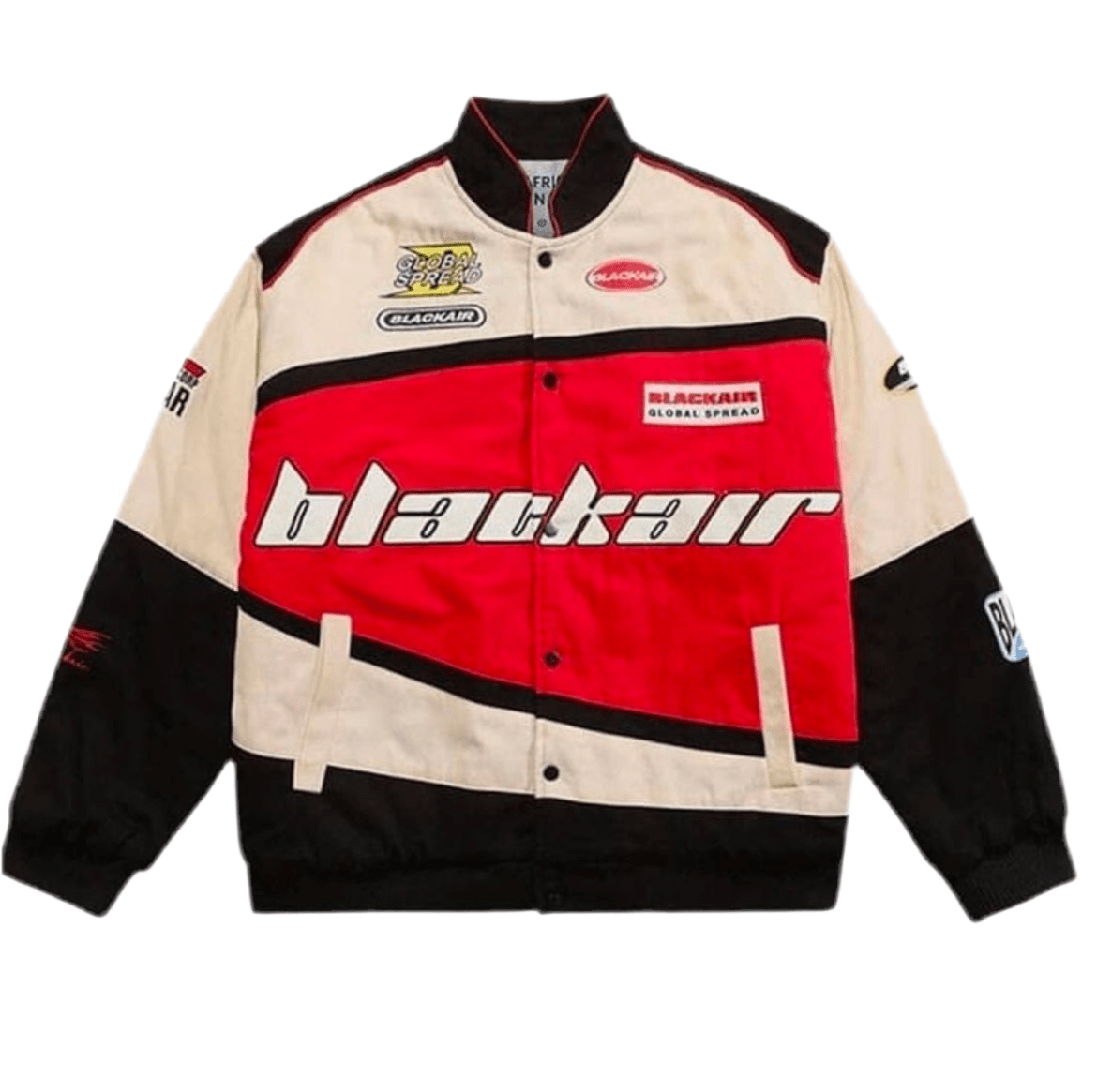 Red BlackAir Racer Jacket | Motorsport Fashion & Style - Warmsouls