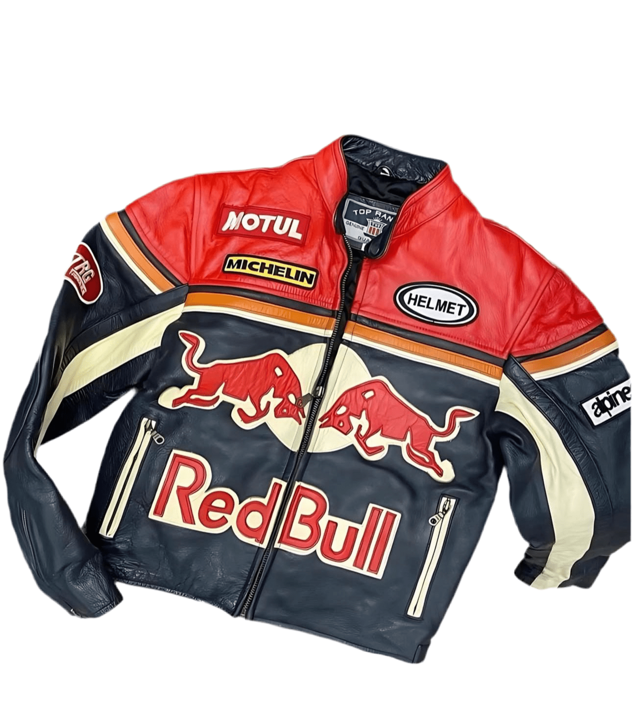 REDBULL LEATHER JACKET - Warmsouls