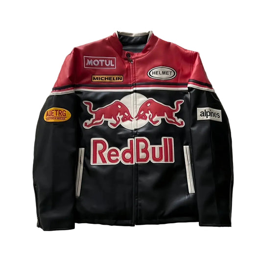 REDBULL LEATHER JACKET