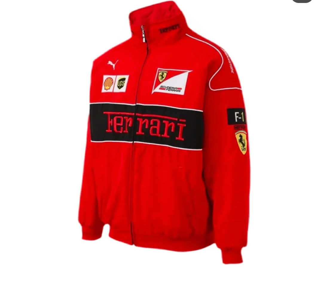 Red Ferrari f1 Jacket