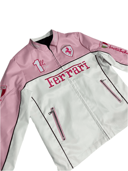 WarmSouls Premium Leather Jacket Pink - Warmsouls